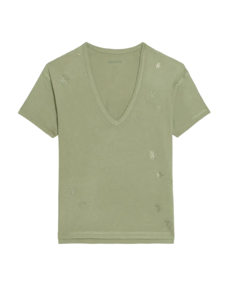 Zadig & Voltaire Marta T-Shirt Grün