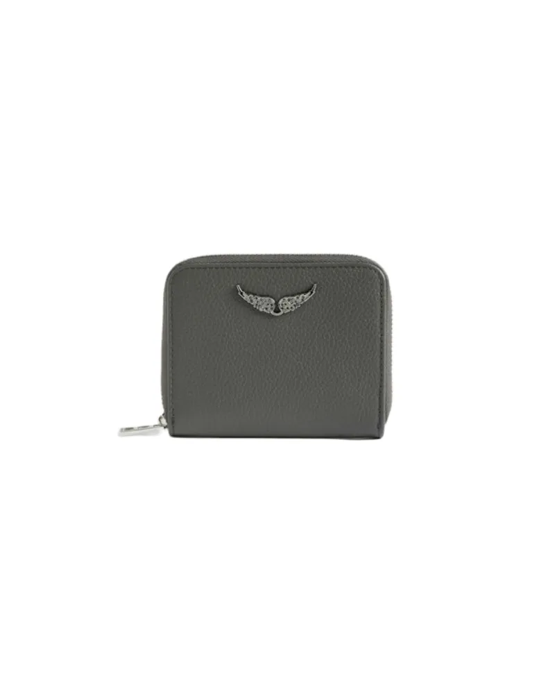 Zadig & Voltaire Mini ZV Geldbörse Grau