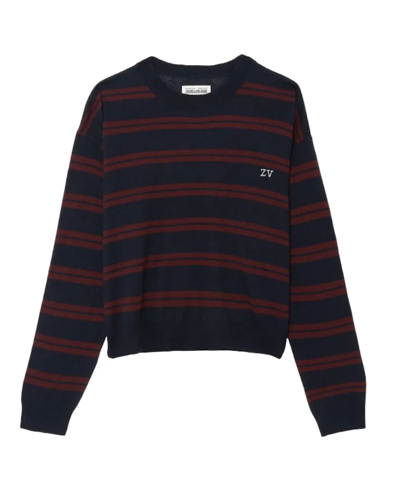 Zadig & Voltaire Swapy Pullover 100% Kaschmir Blau