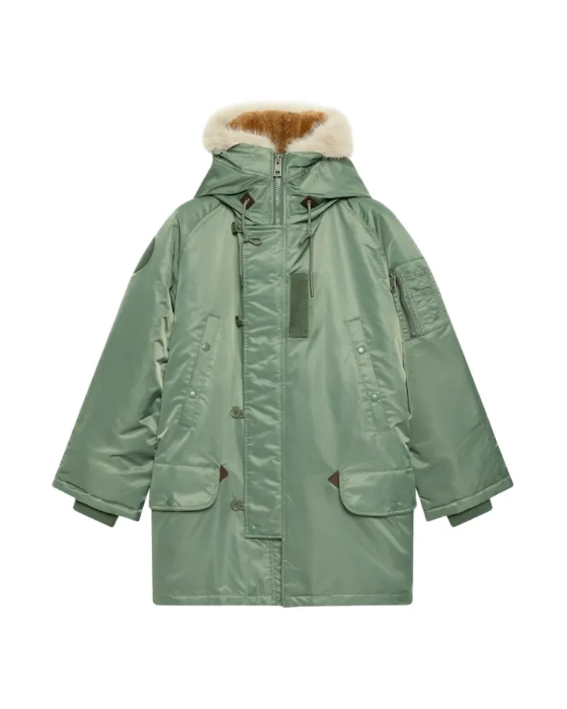 Zadig & Voltaire Kabol Satin Parka Beige