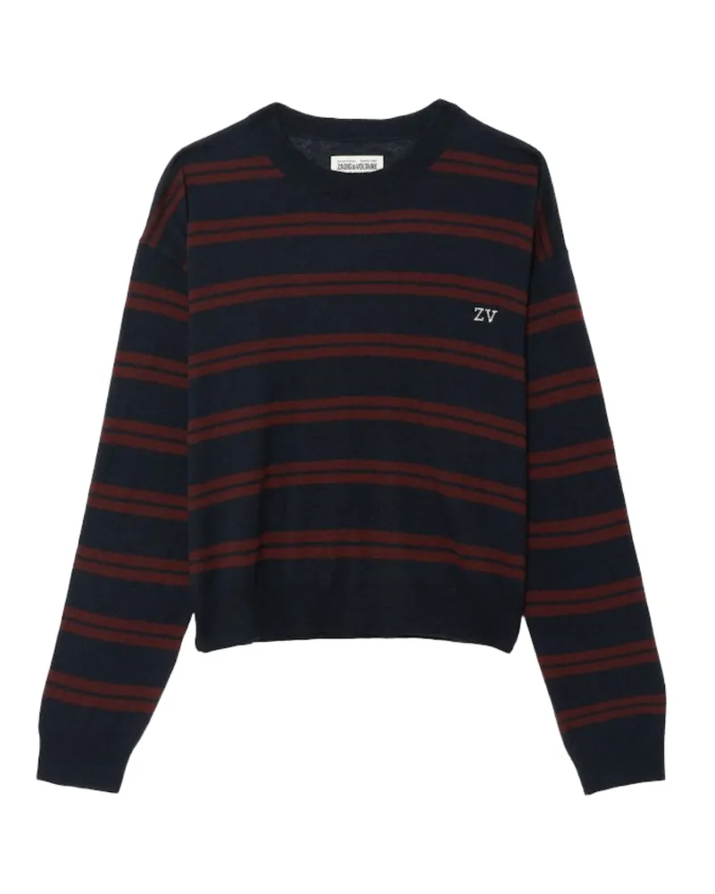 Zadig & Voltaire Swapy Pullover 100% Kaschmir Blau