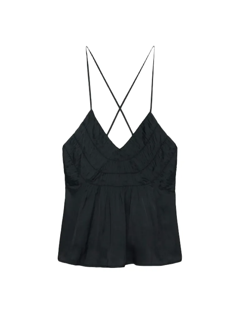 Zadig & Voltaire Caraco Cayonne Satin Schwarz
