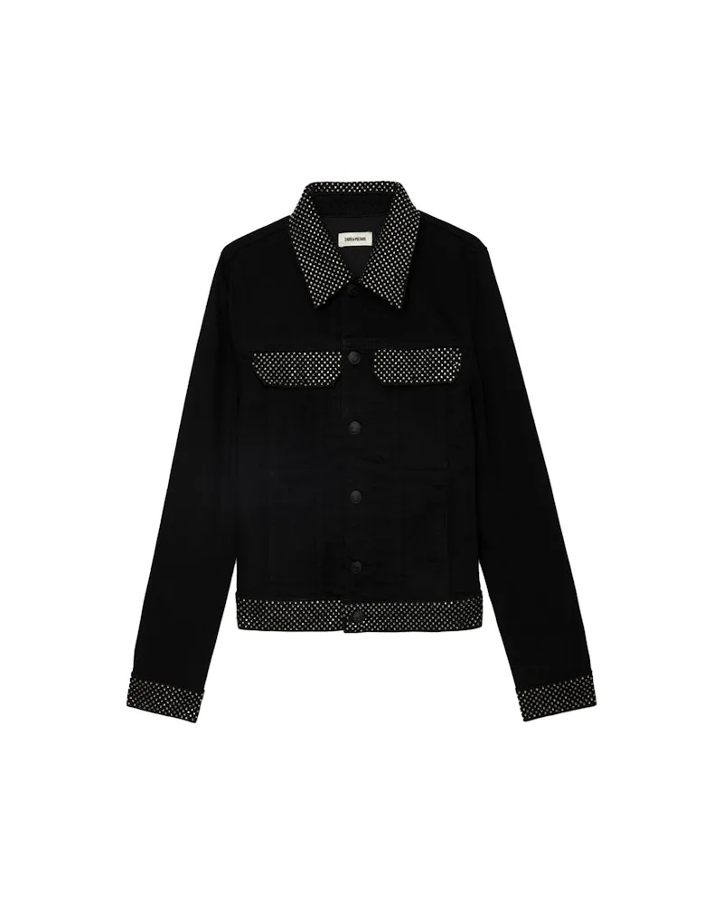 Zadig & Voltaire Jacke Kioky Denim Black