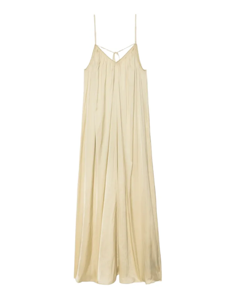 Zadig & Voltaire Kleid Ristym Satin Gelb