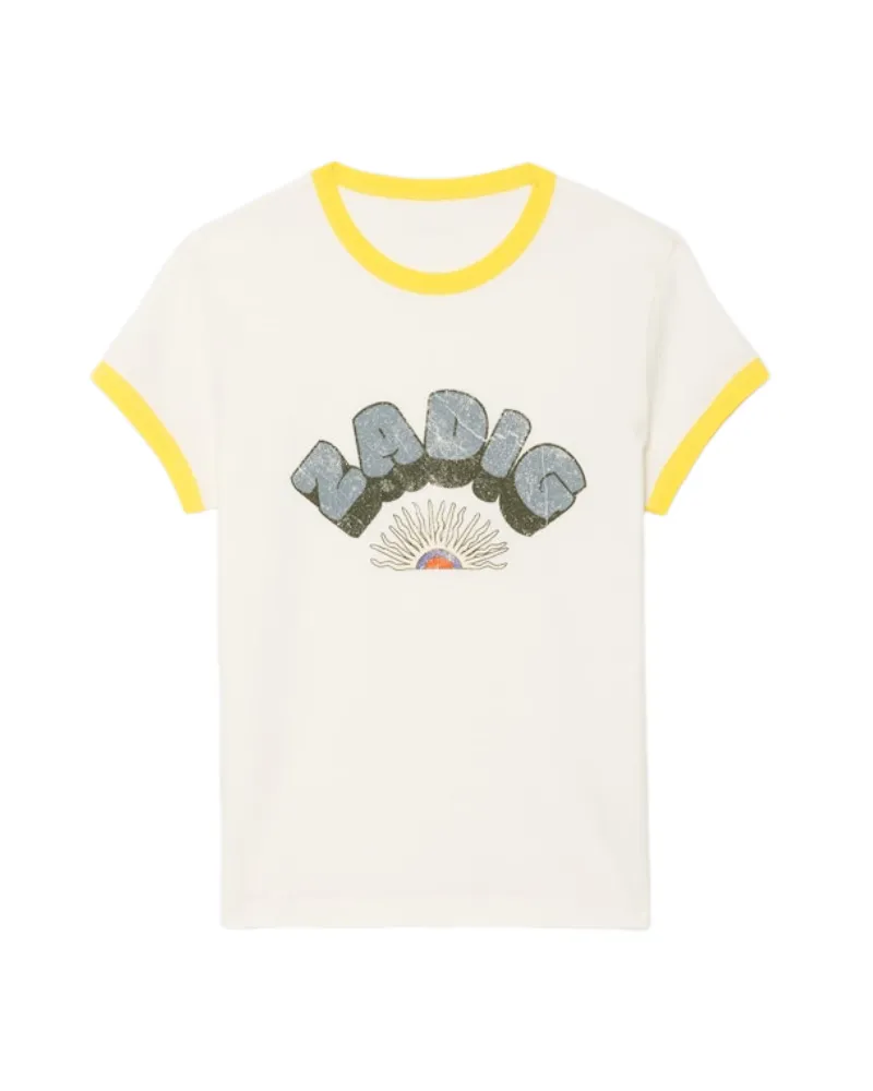 Zadig & Voltaire Walk T-Shirt Weiß
