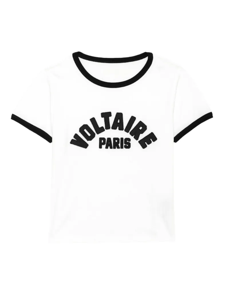 Zadig & Voltaire Alys T-Shirt Weiß