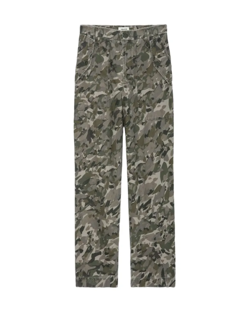 Zadig & Voltaire Hose Pilote Kaki