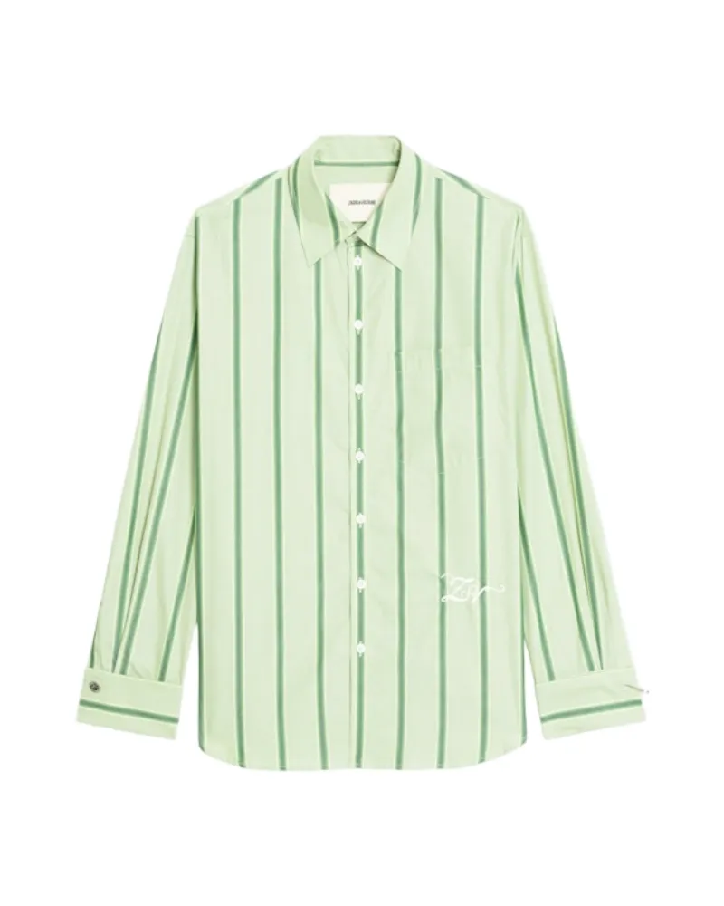 Zadig & Voltaire Hemd Morning Grün