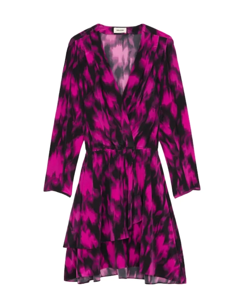 Zadig & Voltaire Kleid Rogers 100% Seide Schwarz