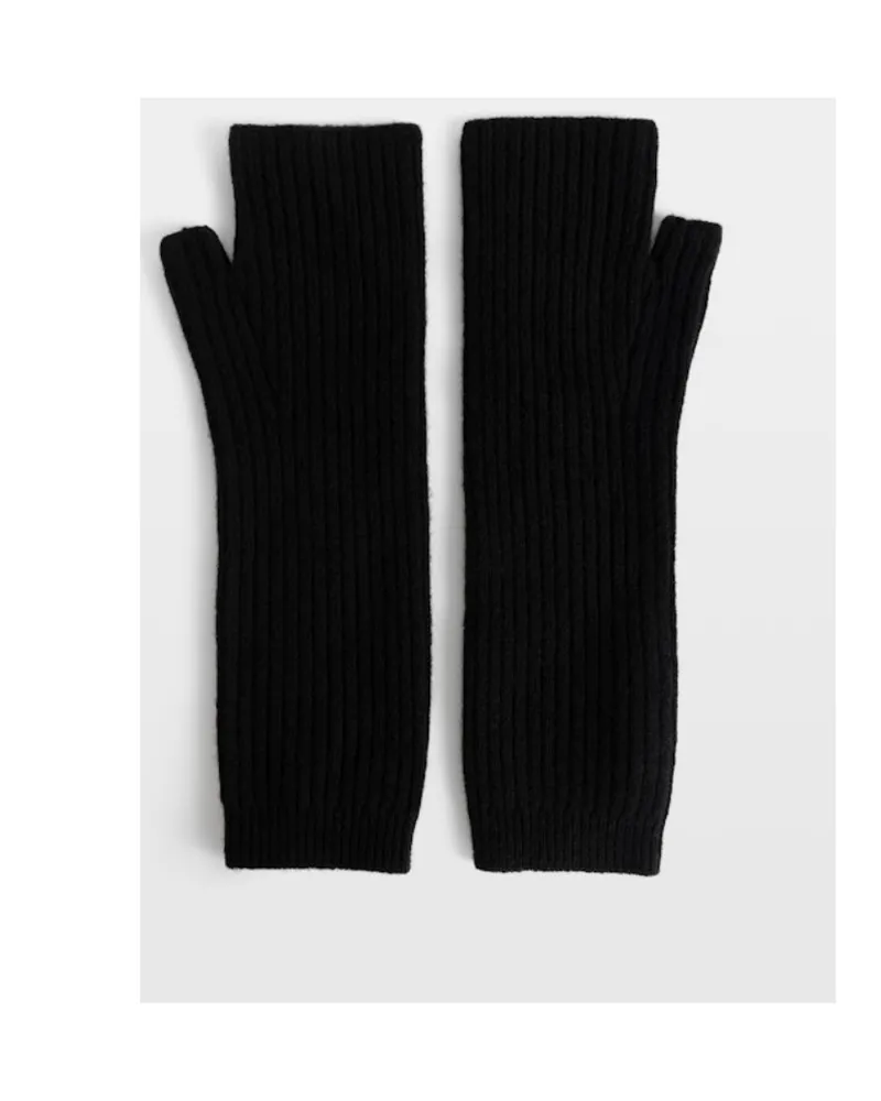 Zadig & Voltaire Mity Fingerlose Handschuhe Schwarz