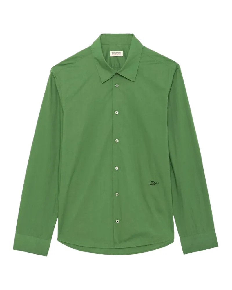 Zadig & Voltaire Sid Hemd Grün