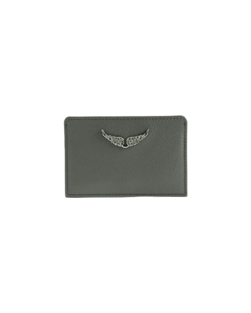 Zadig & Voltaire ZV Pass Kartenetui Grau