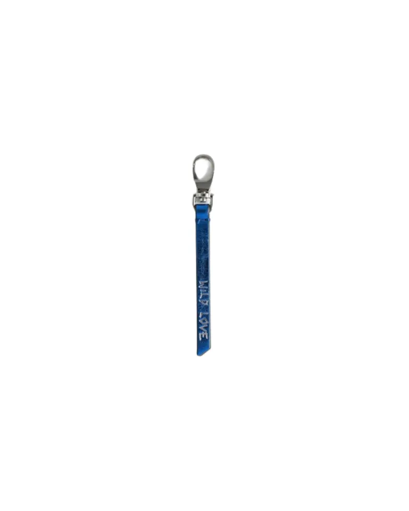 Zadig & Voltaire Schlüsselanhänger Love Link Blau