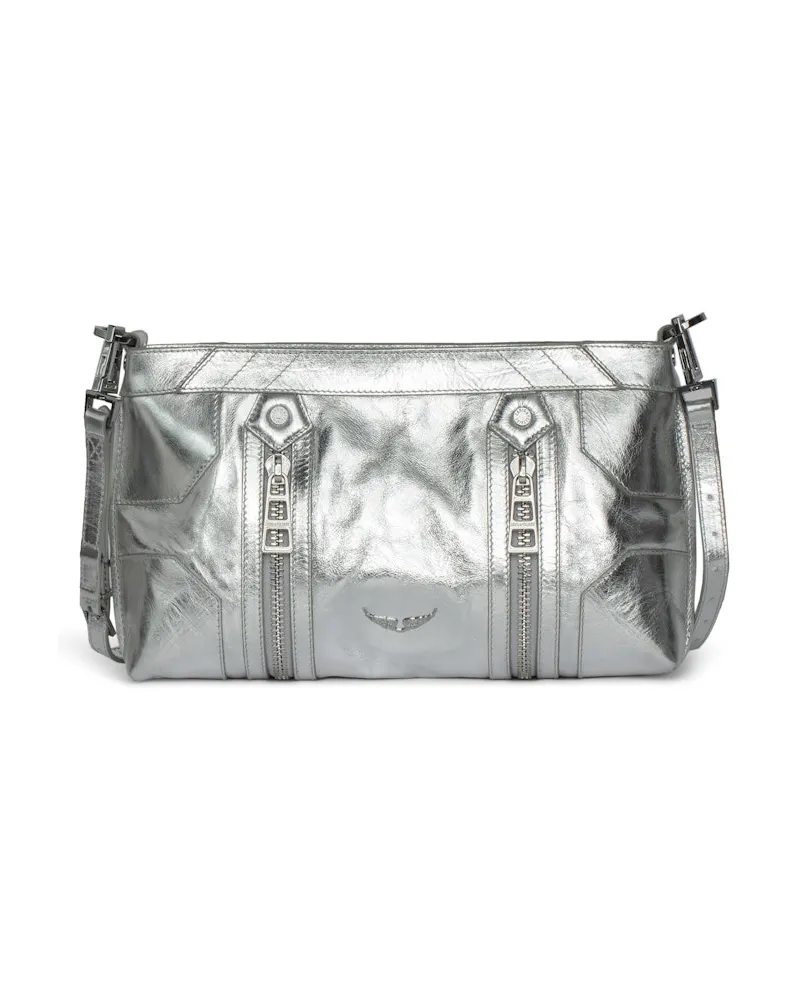 Zadig & Voltaire Sunny Moody Vintage Metal Tasche Silver