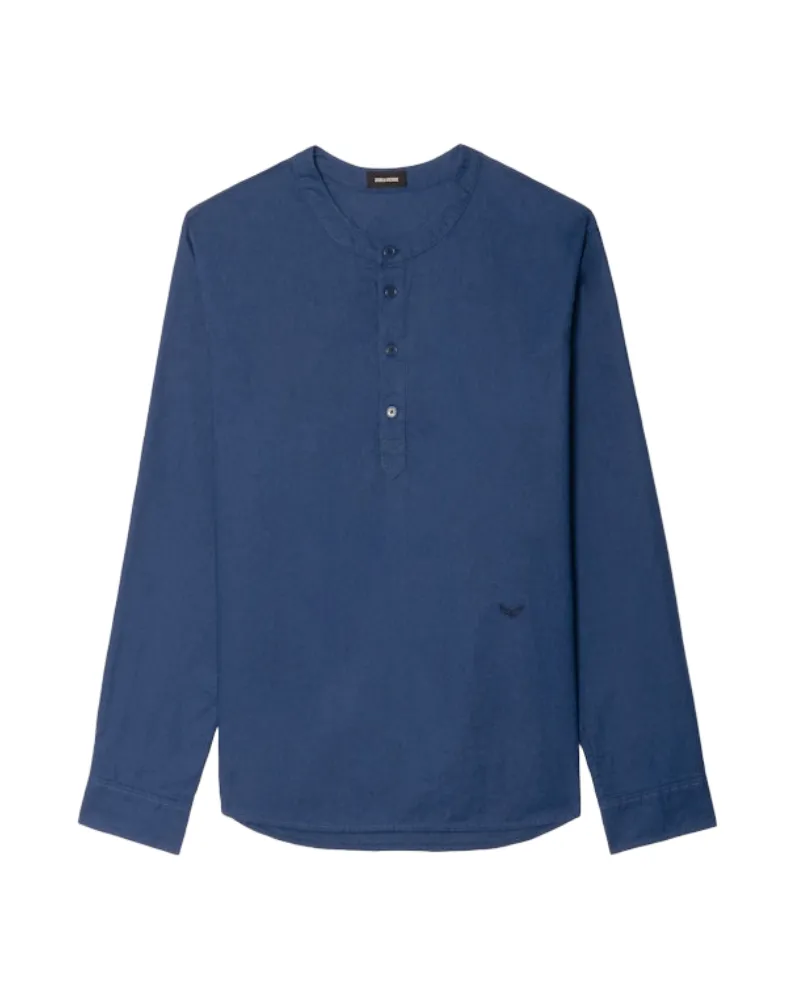 Zadig & Voltaire Hemd Sora Blau