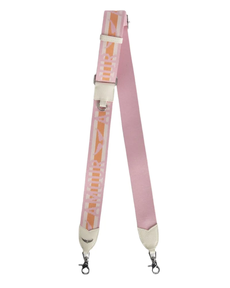 Zadig & Voltaire Schultergurt Zadig Rosa