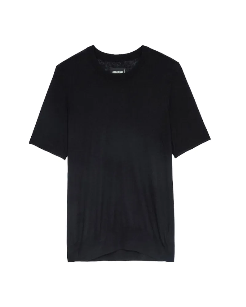 Zadig & Voltaire Pullover Ida 100% Kaschmir Schwarz