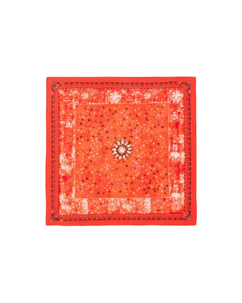 Zadig & Voltaire Blondie Vintage Bandana Schal 62 Rot