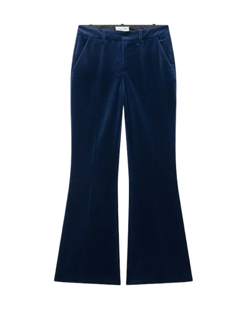 Zadig & Voltaire Prevy Samt-Hose Blau
