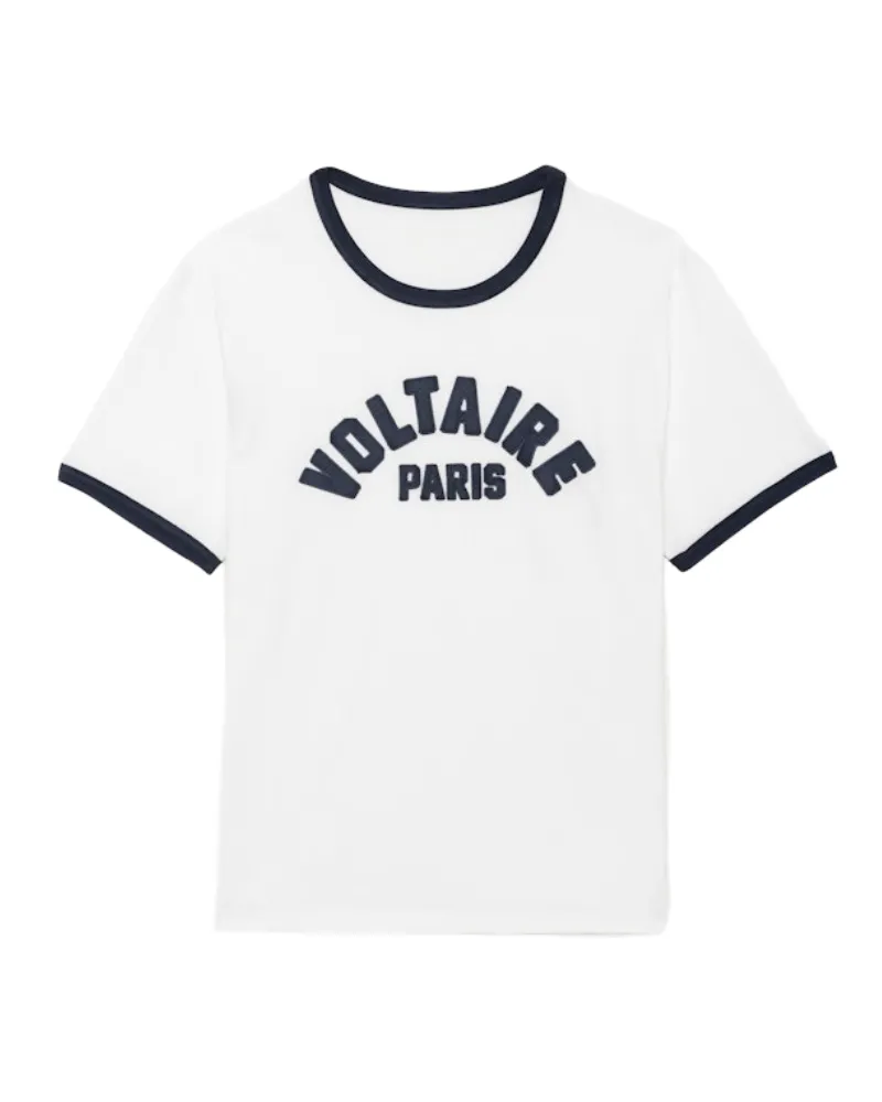 Zadig & Voltaire Woody T-Shirt Weiß