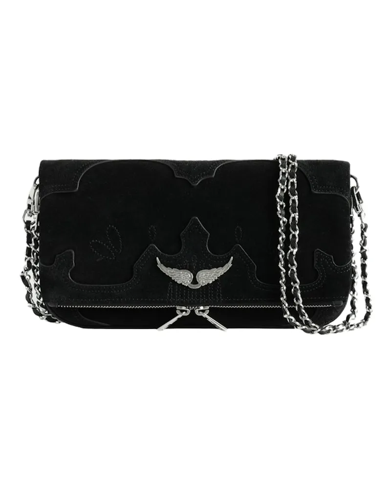 Zadig & Voltaire Clutch Rock Western Schwarz