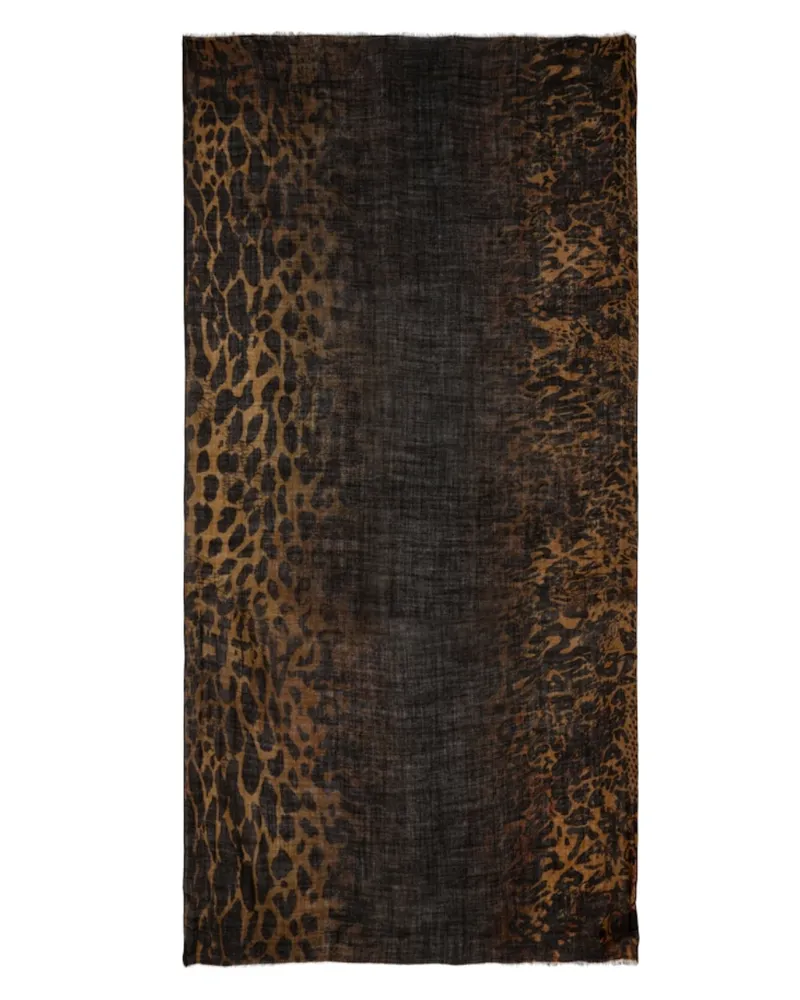 Zadig & Voltaire Judy Leopard Schal Beige