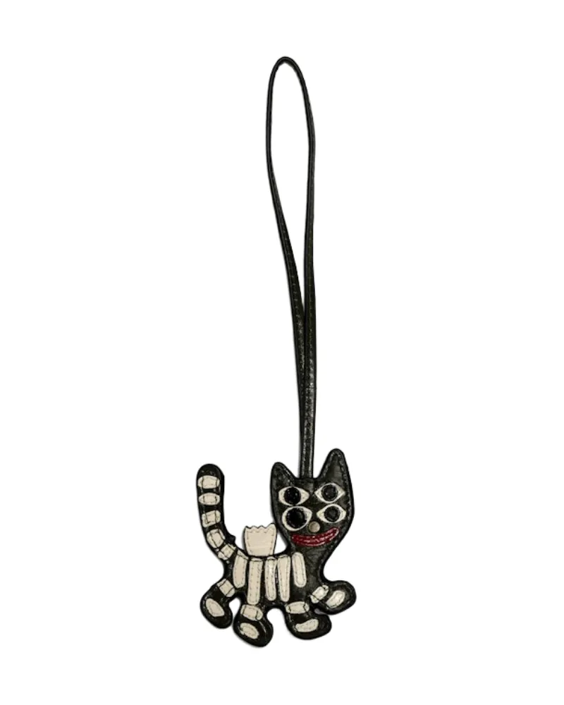Zadig & Voltaire Tiger Keyring Schlüsselanhänger Grün
