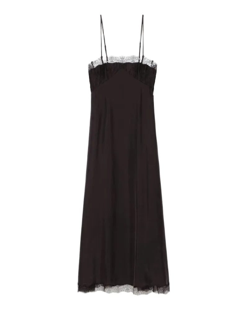 Zadig & Voltaire Kleid Ridar 100% Seide Schwarz