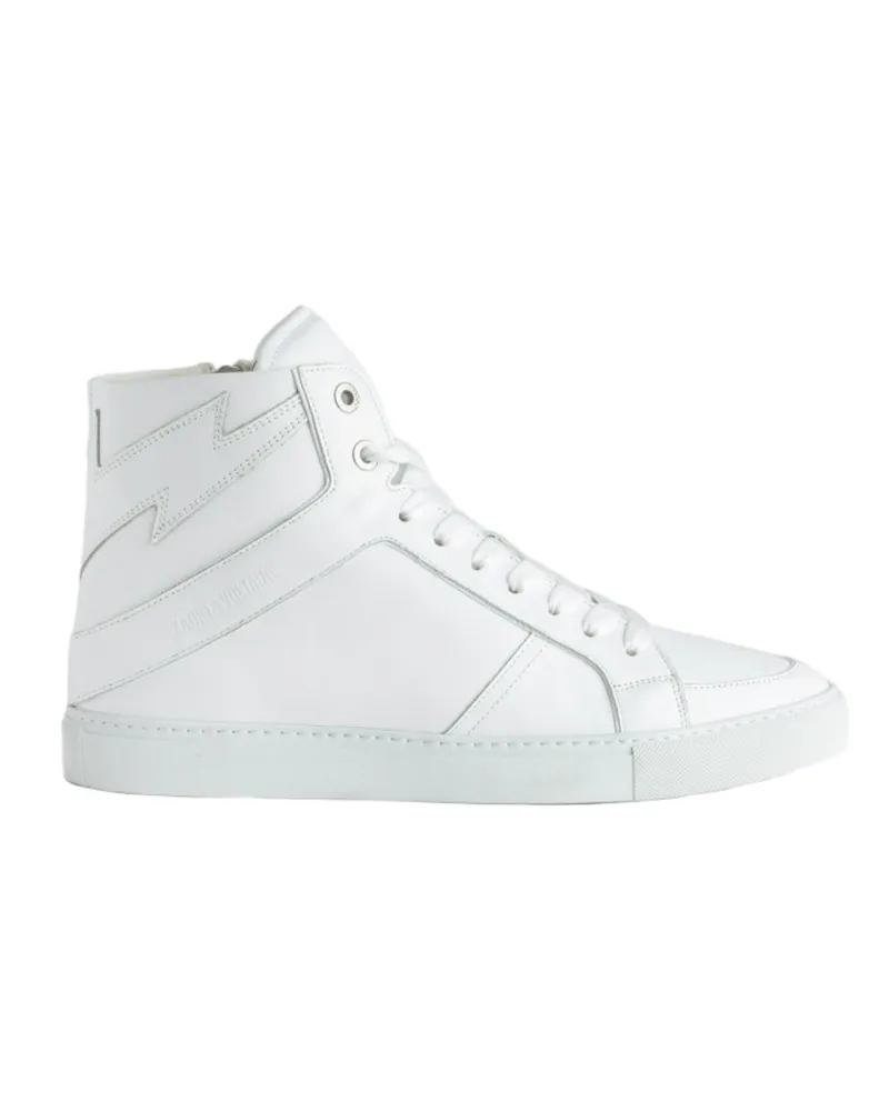 Zadig & Voltaire Sneakers ZV1747 High Flash Herren Weiß