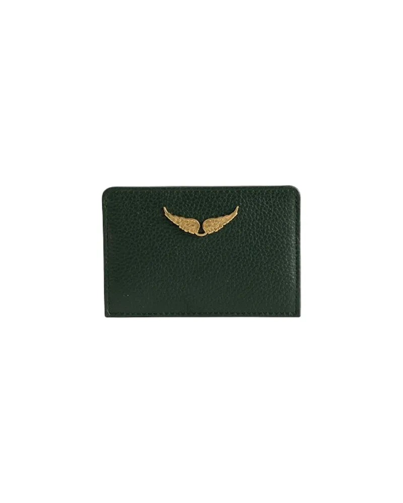 Zadig & Voltaire ZV Pass Kartenetui Grün