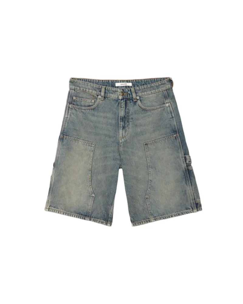 Zadig & Voltaire Shorts Perys Denim Blau
