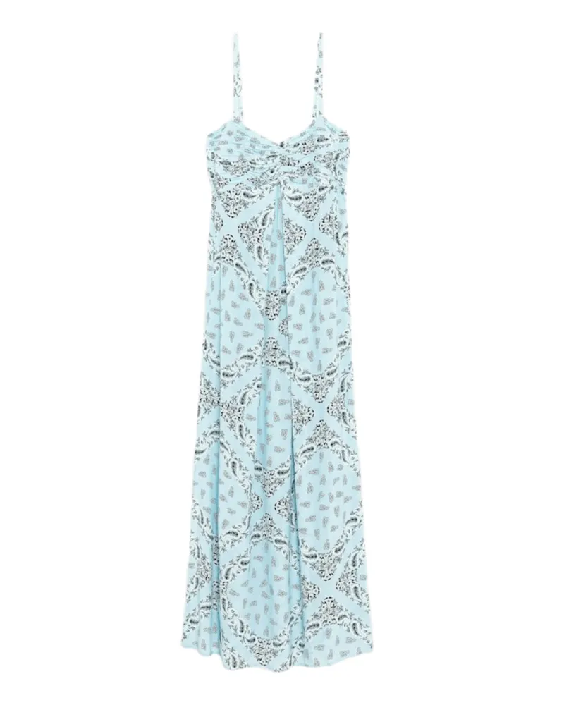 Zadig & Voltaire Kleid Rippie Blau