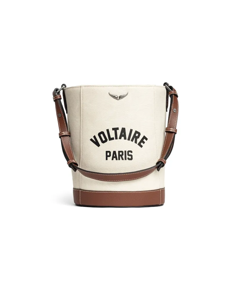 Zadig & Voltaire Z Bucket Voltaire Tasche Weiß