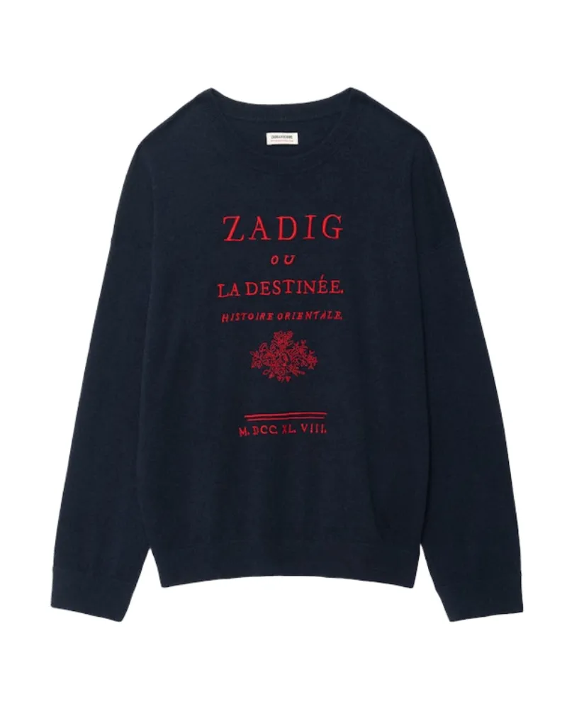 Zadig & Voltaire Marko Pullover Blau
