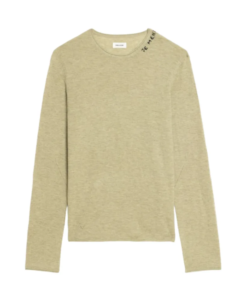 Zadig & Voltaire Teiss Pullover 100% Kaschmir Grün