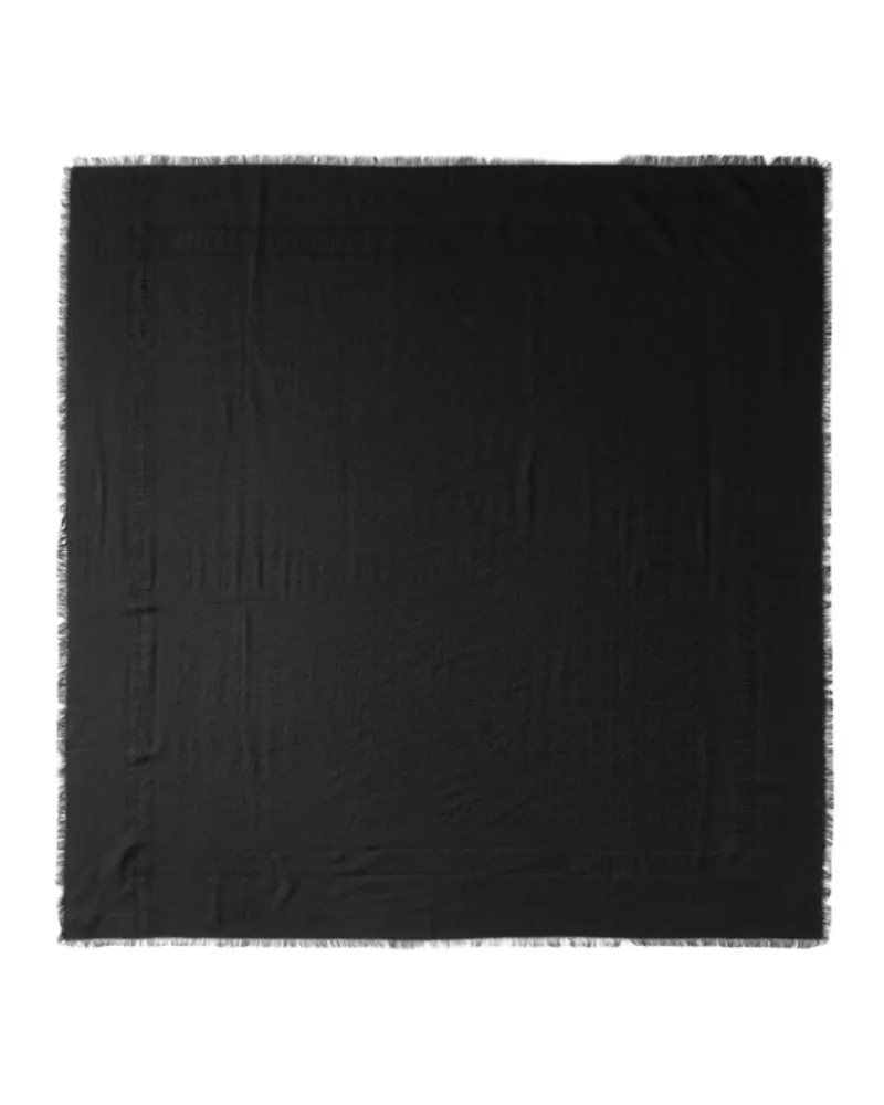 Zadig & Voltaire Halstuch Glenn ZV Initiale 135 Schwarz