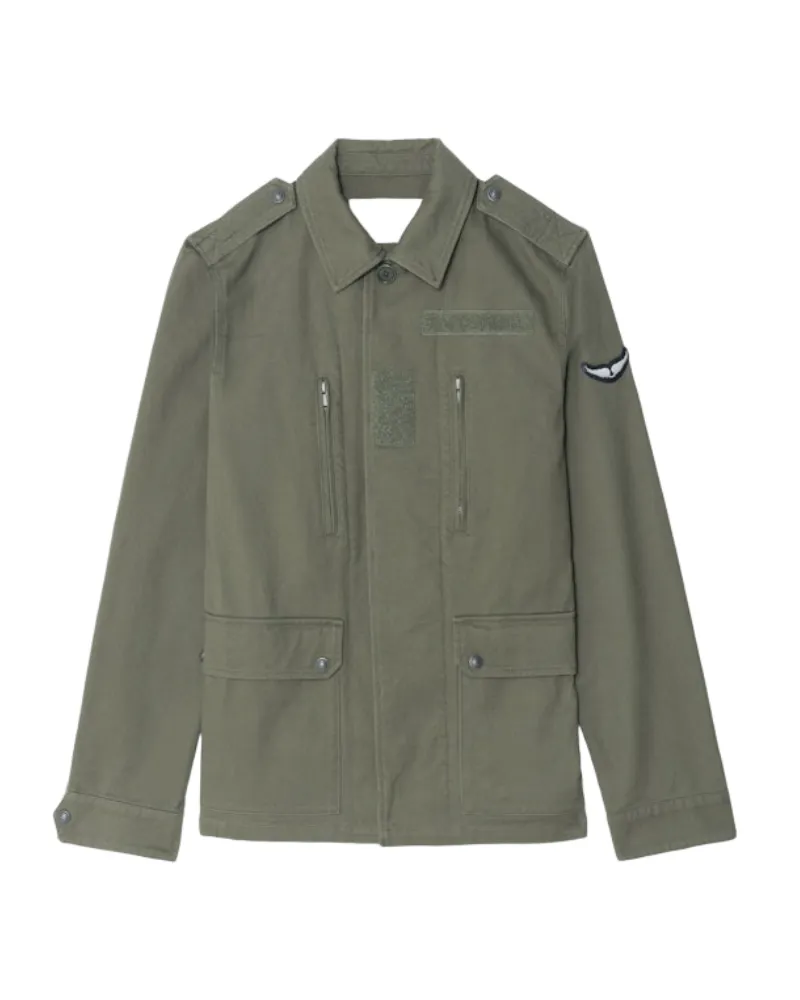 Zadig & Voltaire Parka Kido Kaki