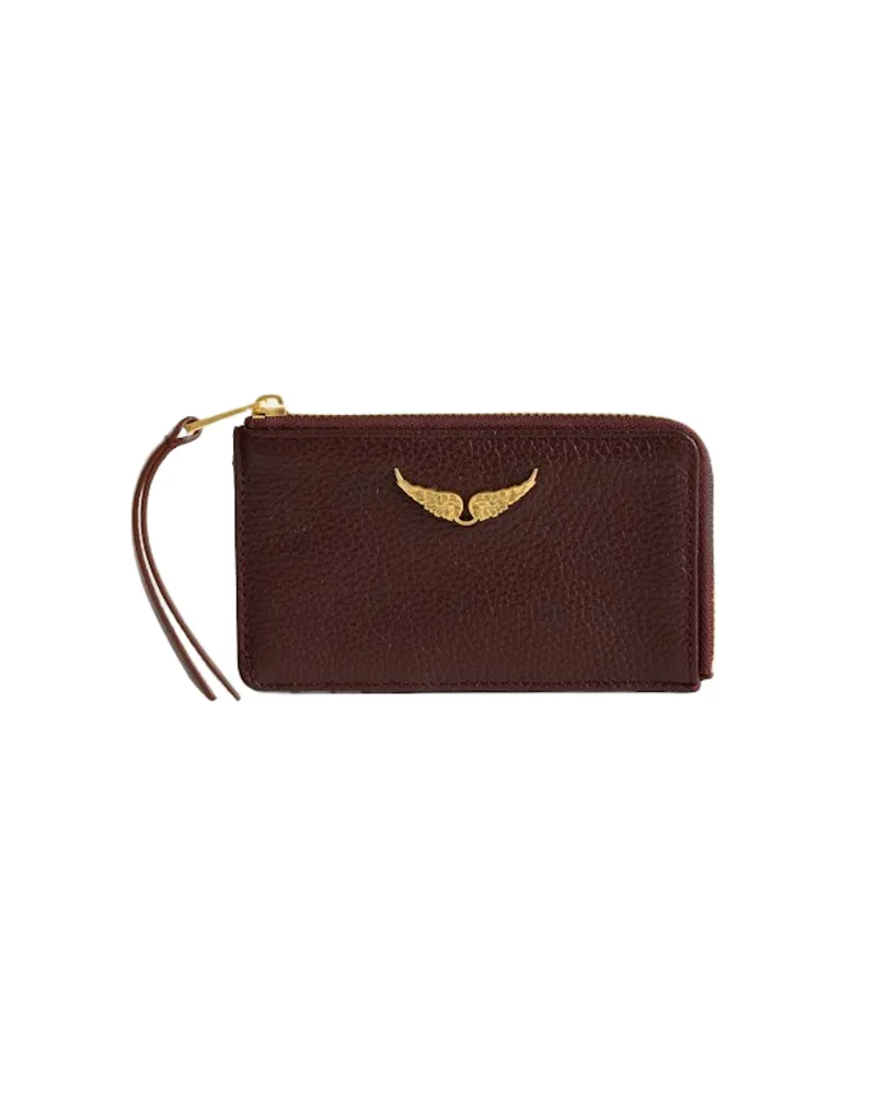 Zadig & Voltaire ZV Card Kartenetui Lila