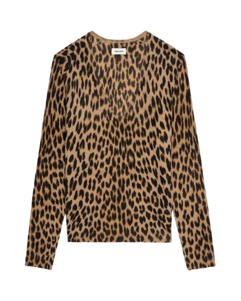 Zadig & Voltaire Pullover Rivy 100% Kaschmir Braun