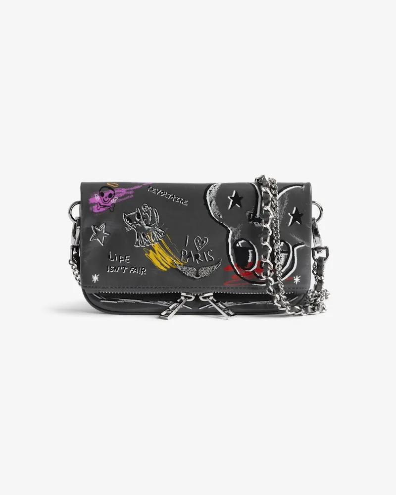 Zadig & Voltaire Clutch Rock Nano Humberto Road