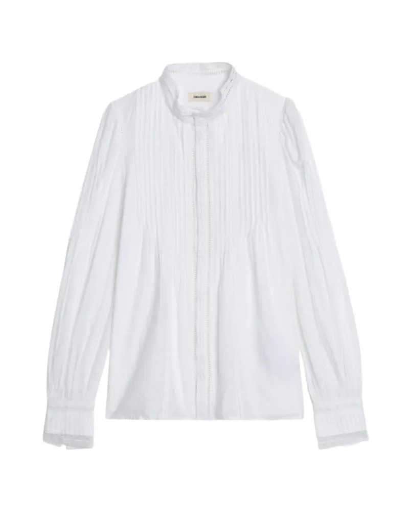 Zadig & Voltaire Hemd Timz Weiß
