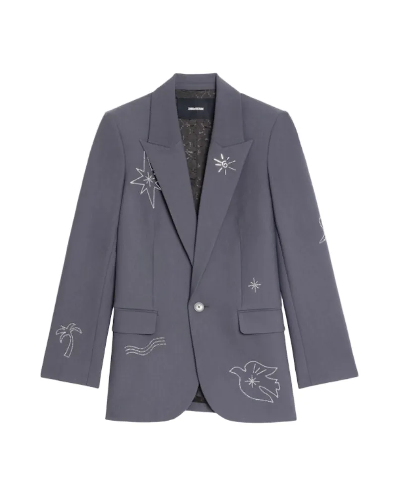Zadig & Voltaire Blazer Vival Grau