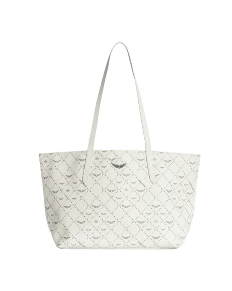 Zadig & Voltaire Z Shopper Monogram Tasche Weiß
