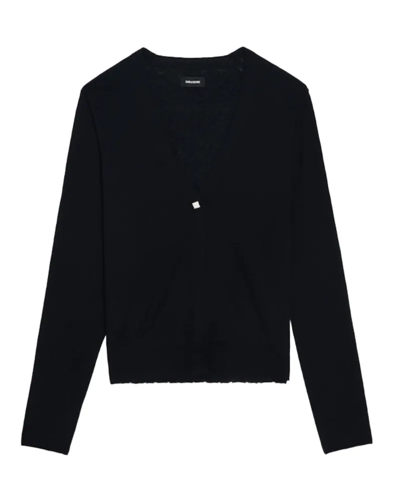 Zadig & Voltaire Cardigan Manylla 100% Kaschmir Schwarz