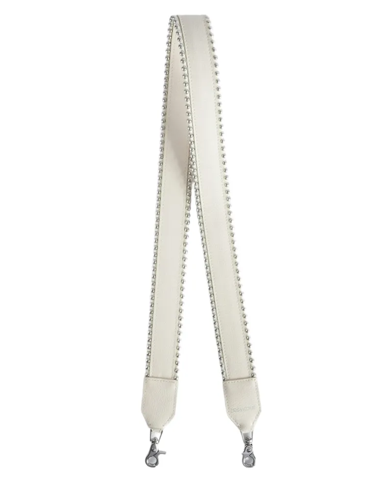 Zadig & Voltaire Studs Schulterriemen Weiß