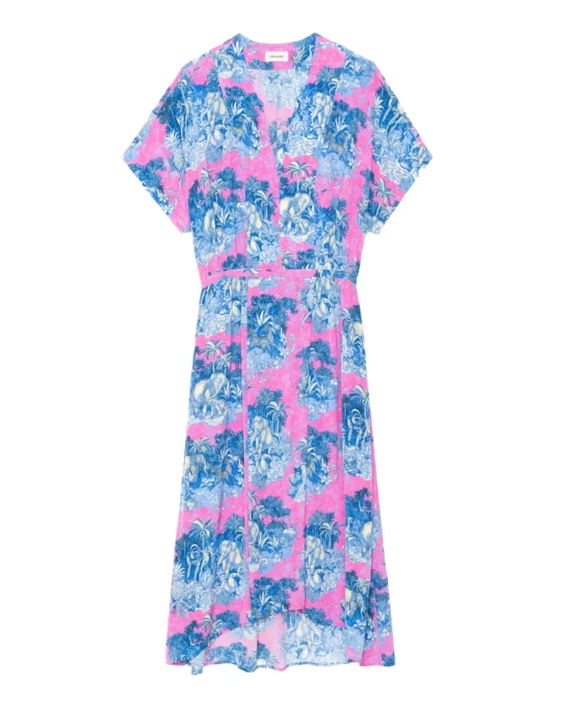 Zadig & Voltaire Kleid Riaz Rosa