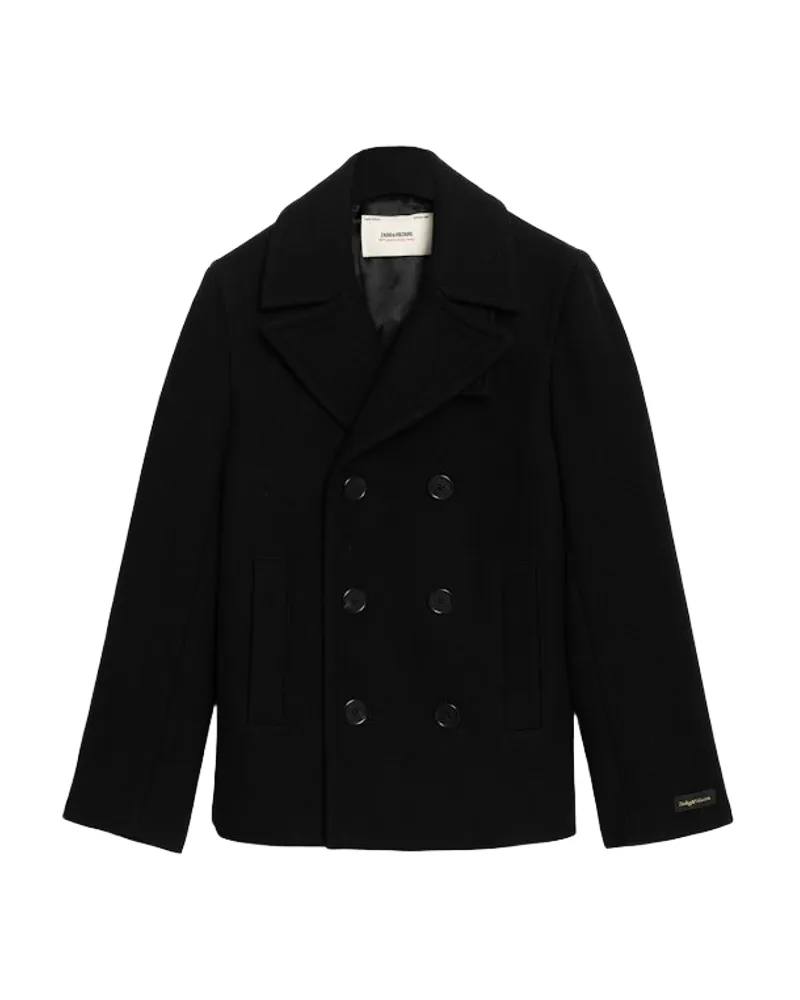 Zadig & Voltaire Mollys Mantel Schwarz
