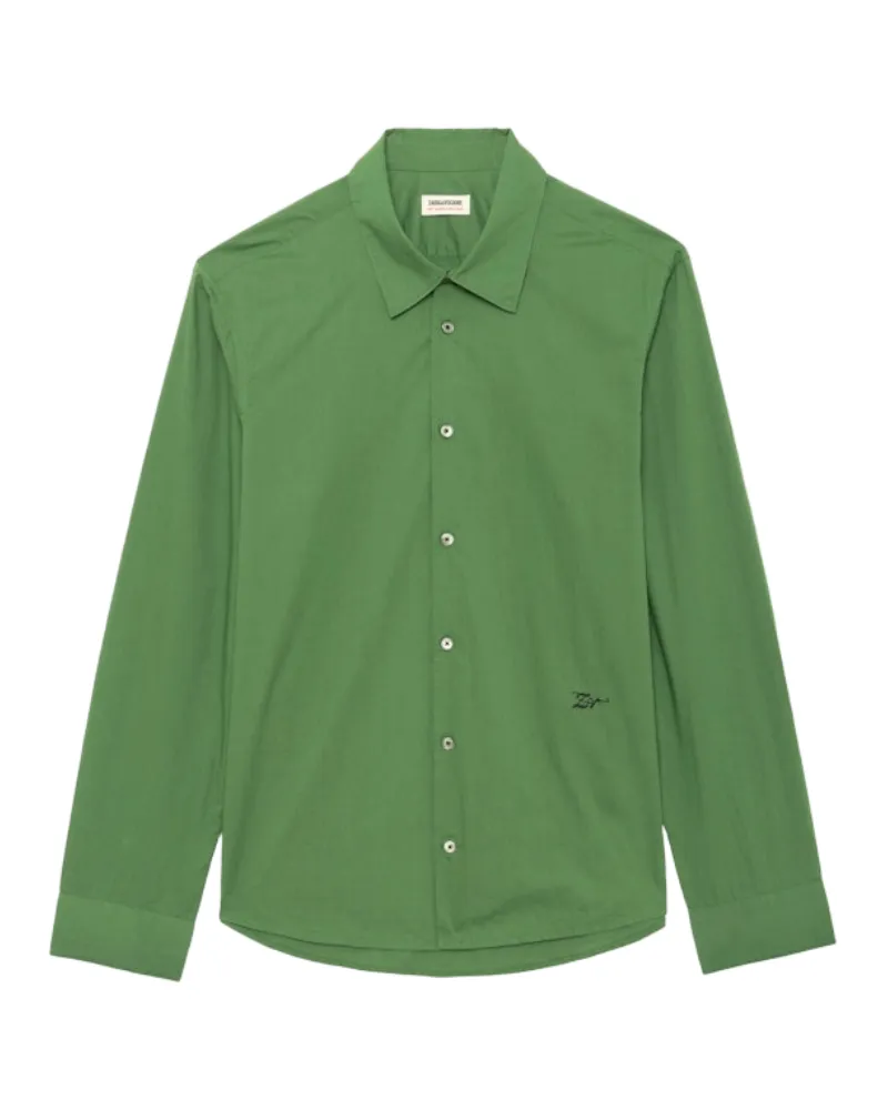Zadig & Voltaire Sid Hemd Grün