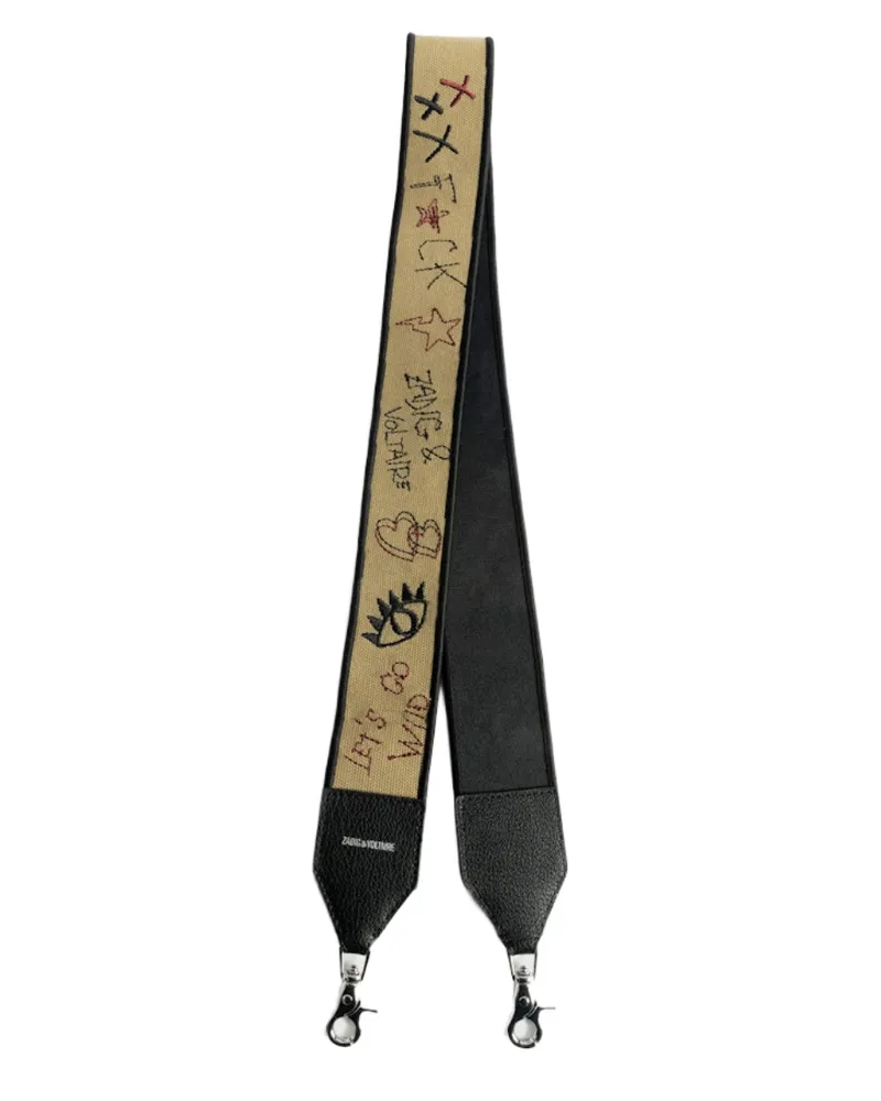 Zadig & Voltaire Schultergurt Z Camp Grün