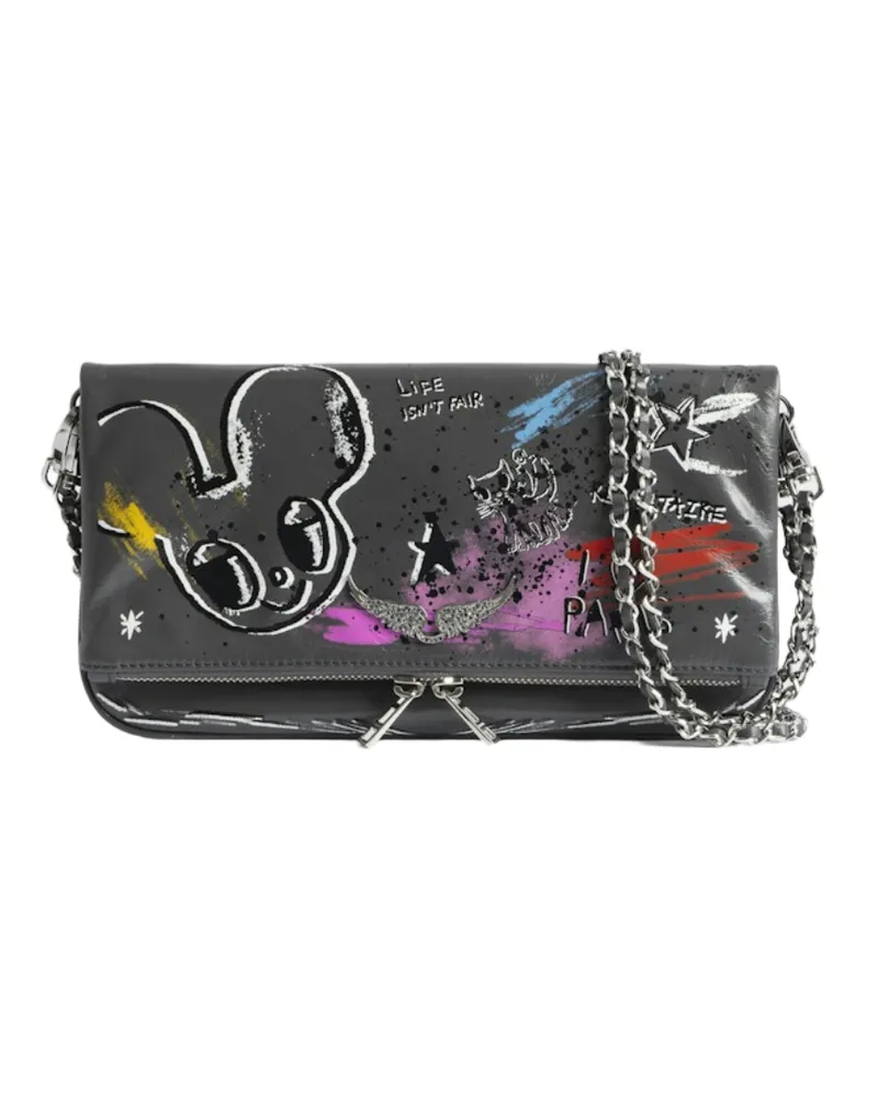 Zadig & Voltaire Clutch Rock Humberto Grau